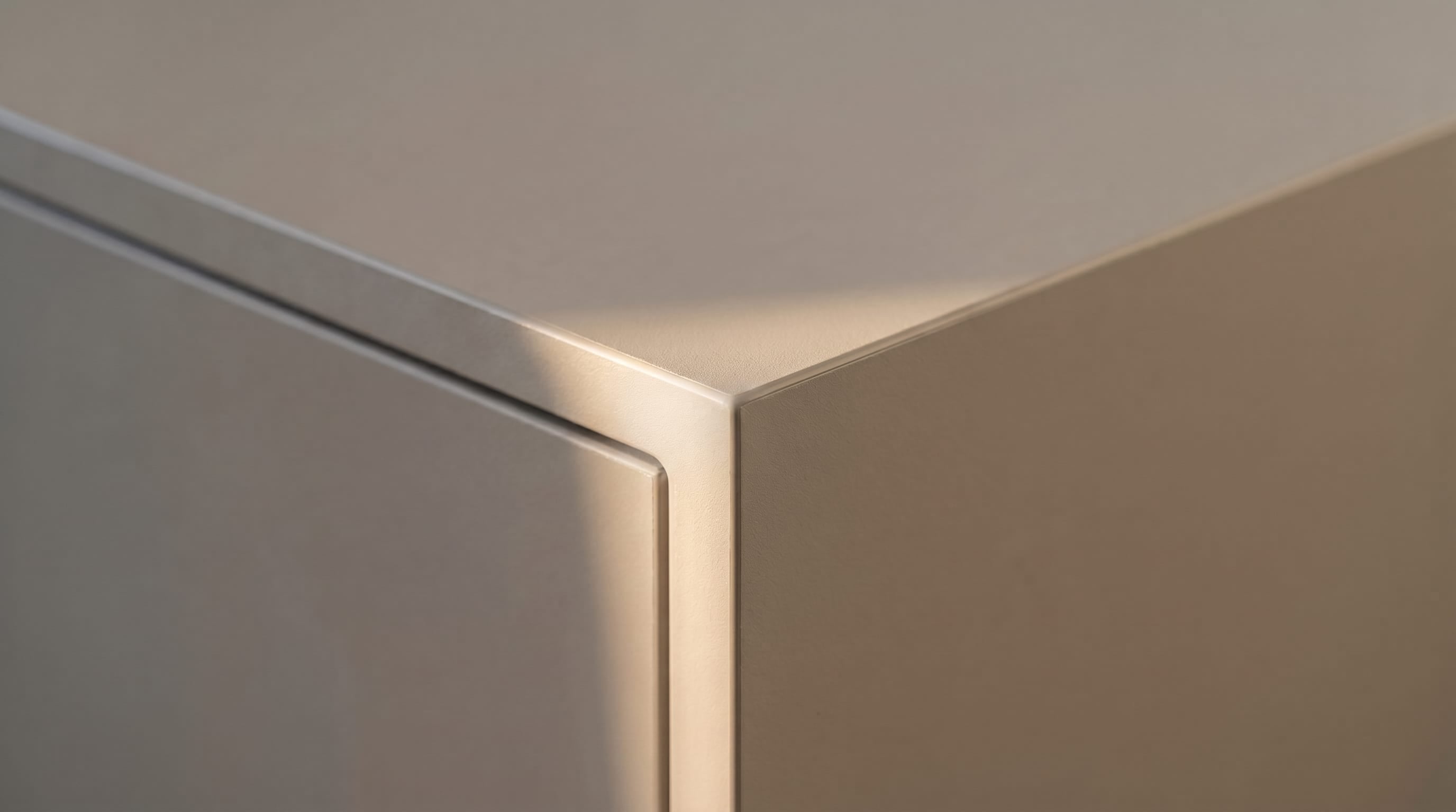 Expert Craftsmanship - Matte Melamine Corner | Material Interior Modern Interiors Surabaya & Gresik